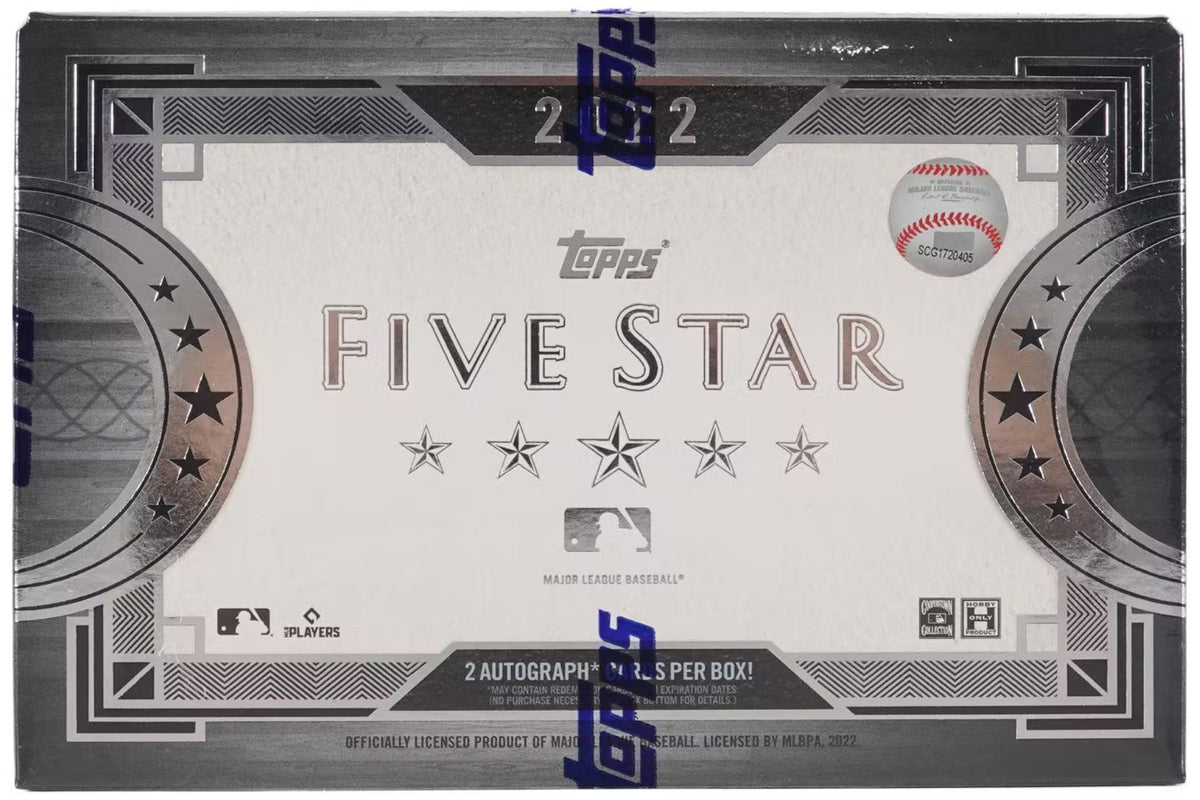 2022 Topps Five Star Baseball Hobby Box