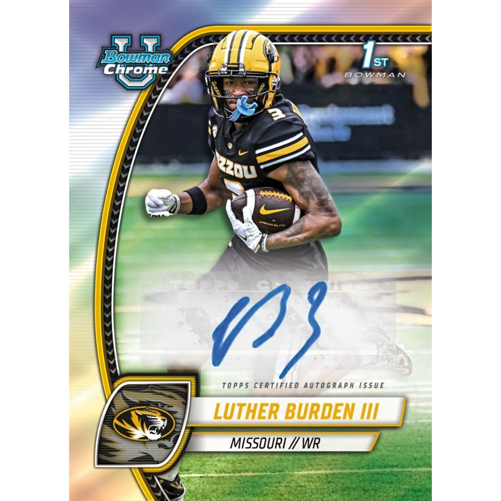 2024 Bowman Chrome University Football Breaker Delight Box