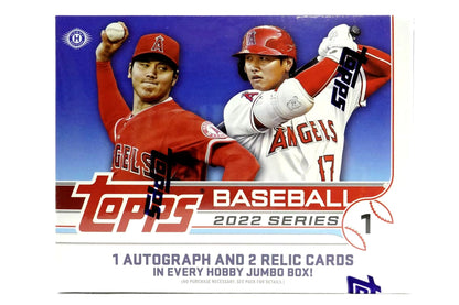 2022 Topps Series 1 Baseball Jumbo Box