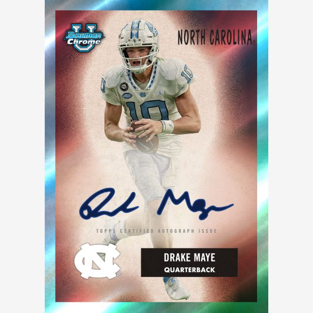 2023 Bowman Chrome University Football Hobby Box