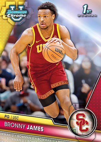 2023/24 Bowman Chrome University Basketball Hobby Box
