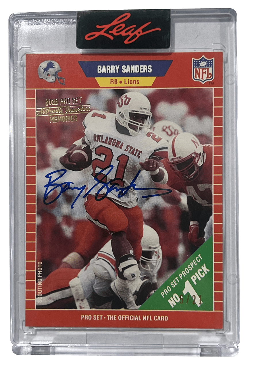 2023 Leaf Pro Set Metal Football Hobby Box