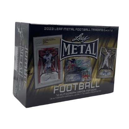 2023 Leaf Metal Jumbo Football Hobby Box