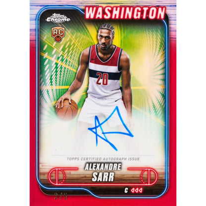2024/25 Topps Chrome Basketball Hobby Box