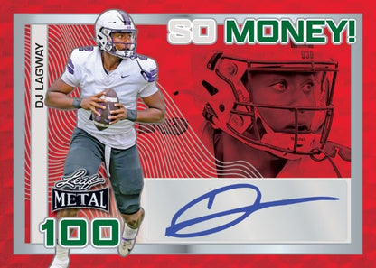 2024 Leaf Metal Football Jumbo Box