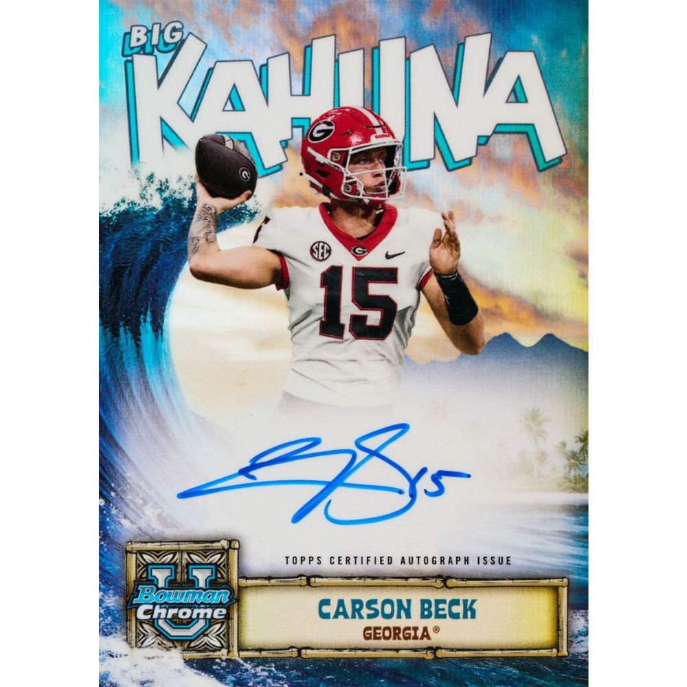 2024 Bowman Chrome University Football Jumbo Box