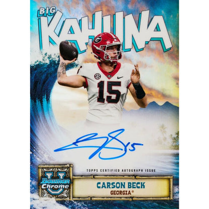 2024 Bowman Chrome University Football Jumbo Box