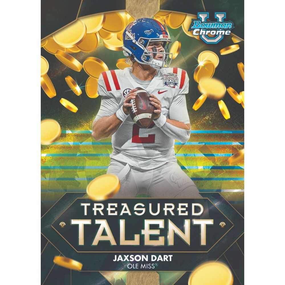 2024 Bowman Chrome University Football Hobby Box