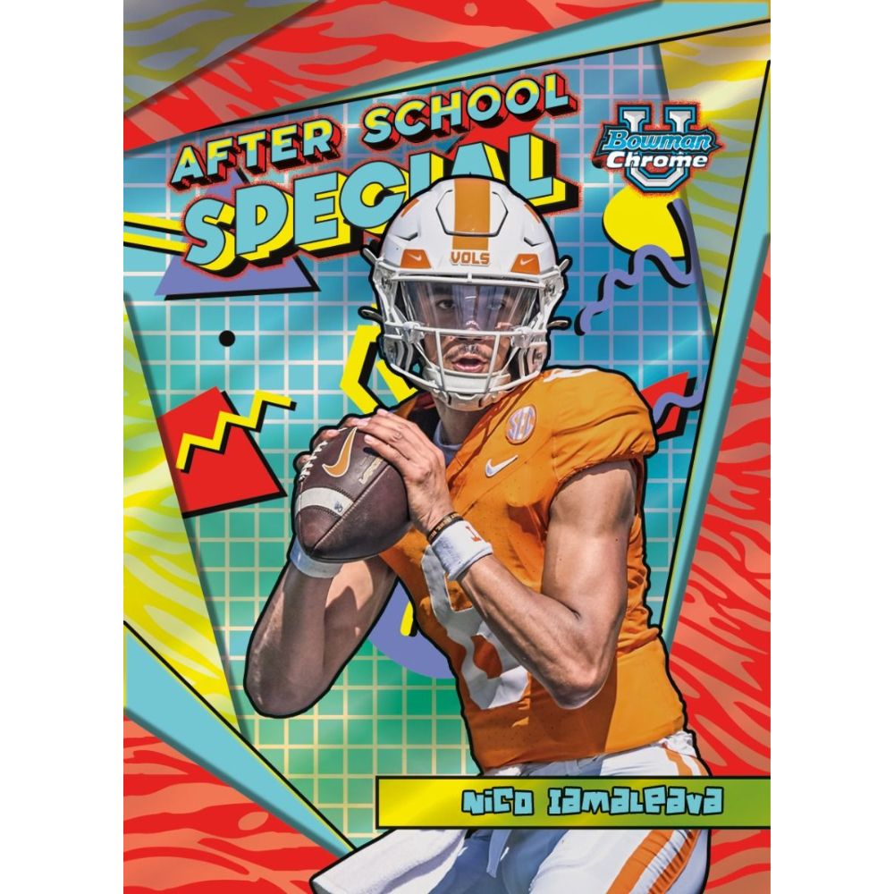 2024 Bowman Chrome University Football Jumbo Box