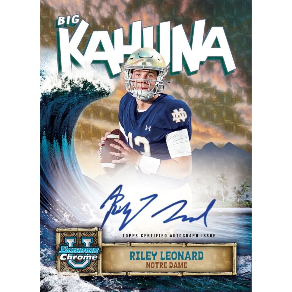 2024 Bowman Chrome University Football Jumbo Box