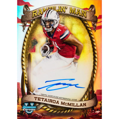 2024 Bowman Chrome University Football Jumbo Box