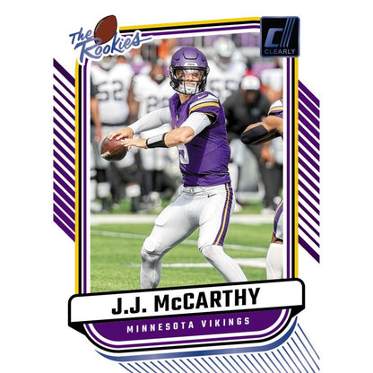 2024 Panini Clearly Donruss Football Hobby Box