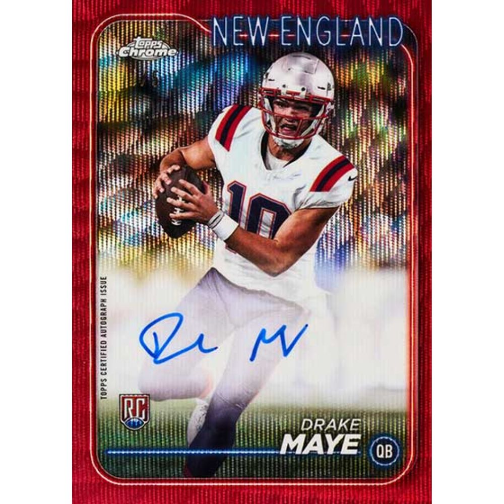 2024 Topps Chrome Football Hobby Box