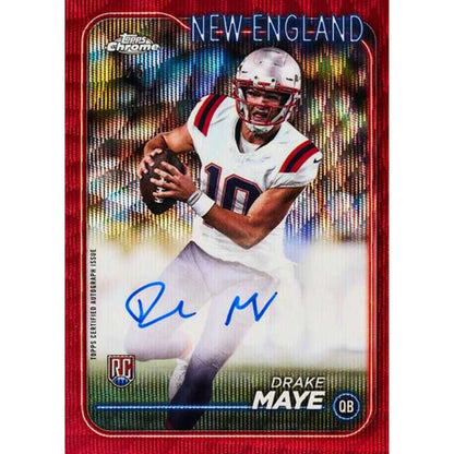 2024 Topps Chrome Football Hobby Box