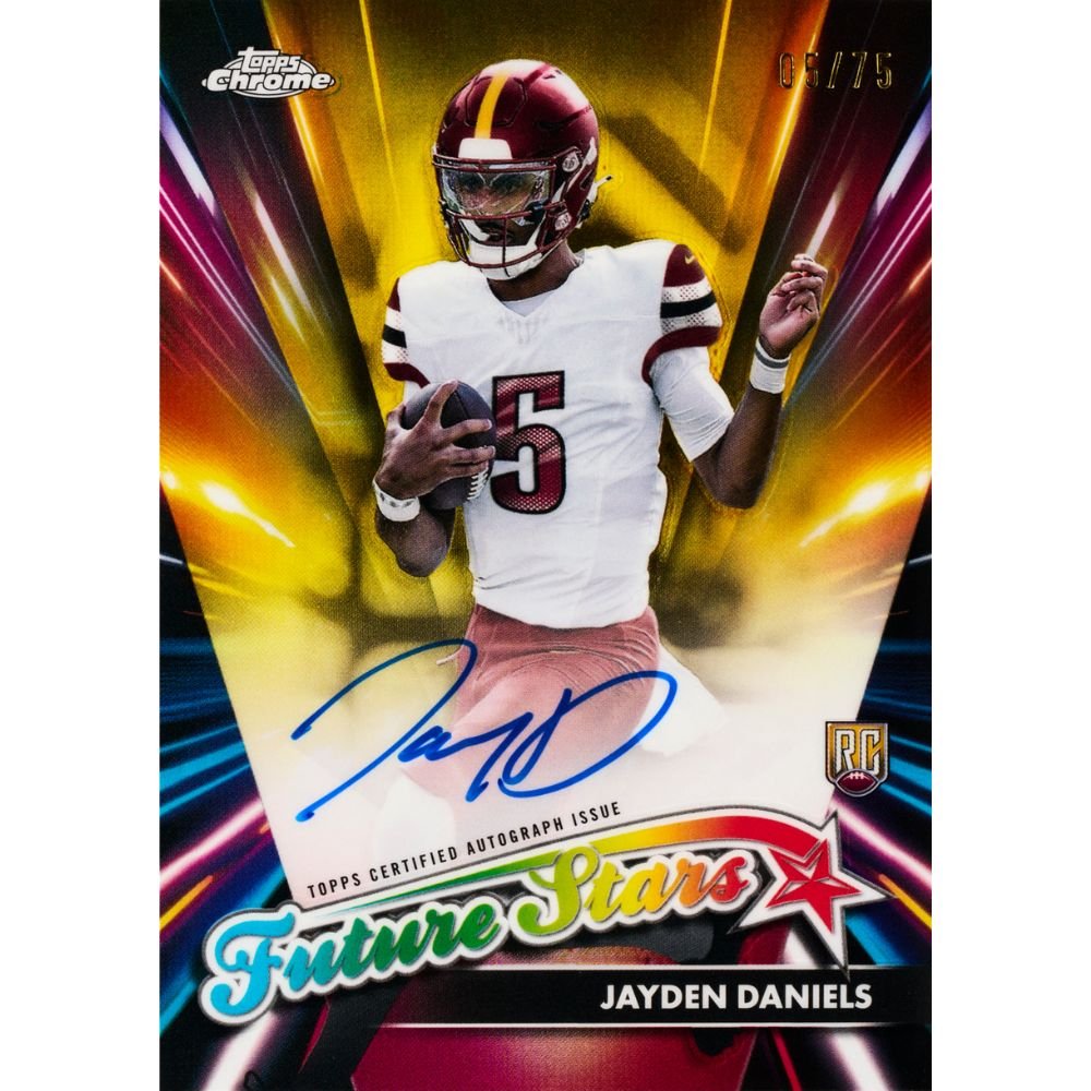 2024 Topps Chrome Football Hobby Box