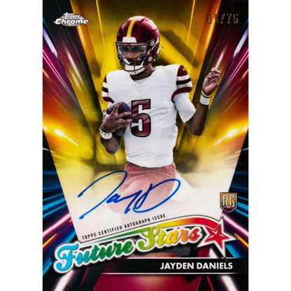 2024 Topps Chrome Football Hobby Box