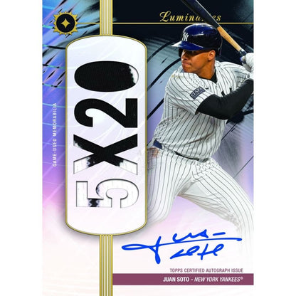 2024 Topps Luminaries Baseball Hobby Box