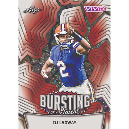 2025 Leaf Vivid Football Jumbo Box