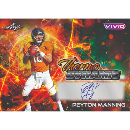 2025 Leaf Vivid Football Jumbo Box