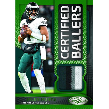 2025 Panini Certified Football Hobby Box