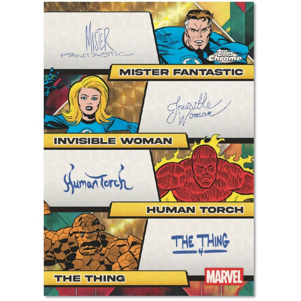2025 Topps Chrome Marvel Comics Hobby Box