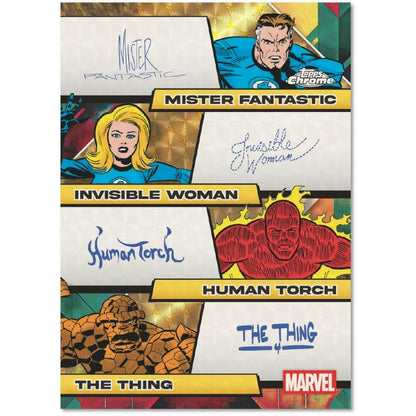2025 Topps Chrome Marvel Comics Hobby Box