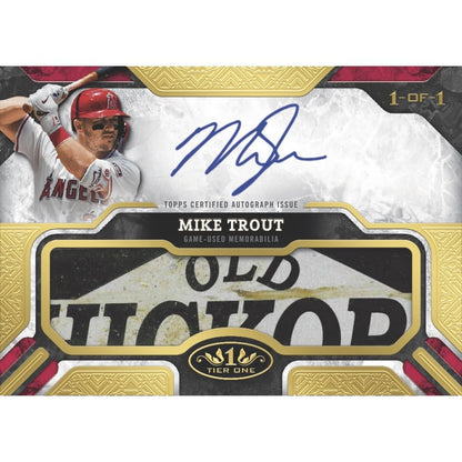 2025 Topps Tier One Baseball Hobby Box