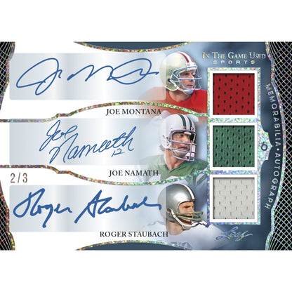 2024 Leaf In The Game Used Sports Hobby Box
