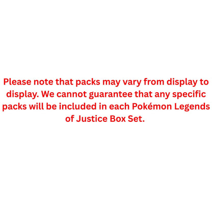 Pokemon Legends of Justice Box Set