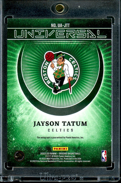 2022/23 Panini Origins Jayson Tatum Universal Auto Pink /25 Celtics