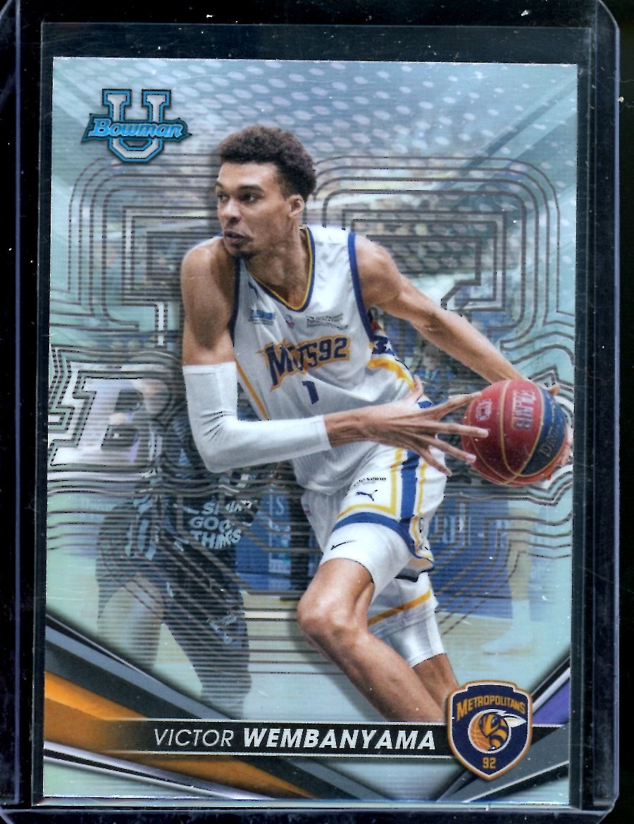 2023 Bowmans Best University Victor Wembanyama Refractor Spurs
